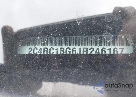 2018 Chrysler Pacifica Touring L z USA, uszkodzony, nr VIN 2C4RC1BG6JR246167